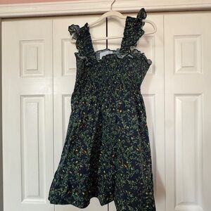 Hill House Navy Floral Mini Dress